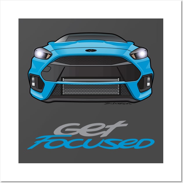 Get Focused Blue Wall Art by JRCustoms44